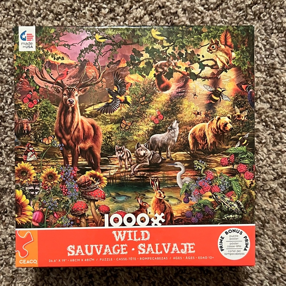 Ceaco Wild 1000-Piece Puzzle - Multicolor
